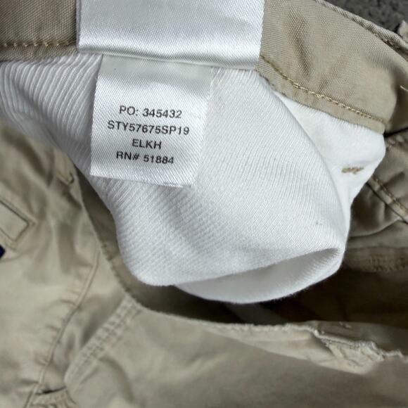 Patagonia All Wear Shorts Mens 34 El Cap Kahki Beige 8 In Inseam Hiking Organic - Picture 7 of 15